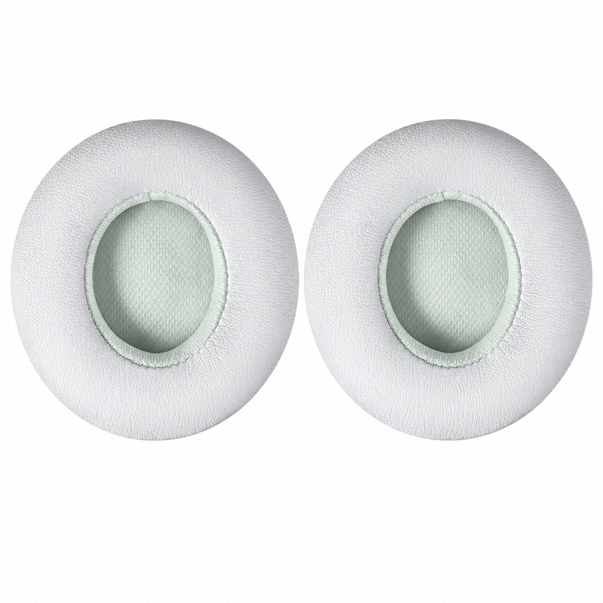 Replacement ear pads for Beats Solo 2 Wired, White PU leather
