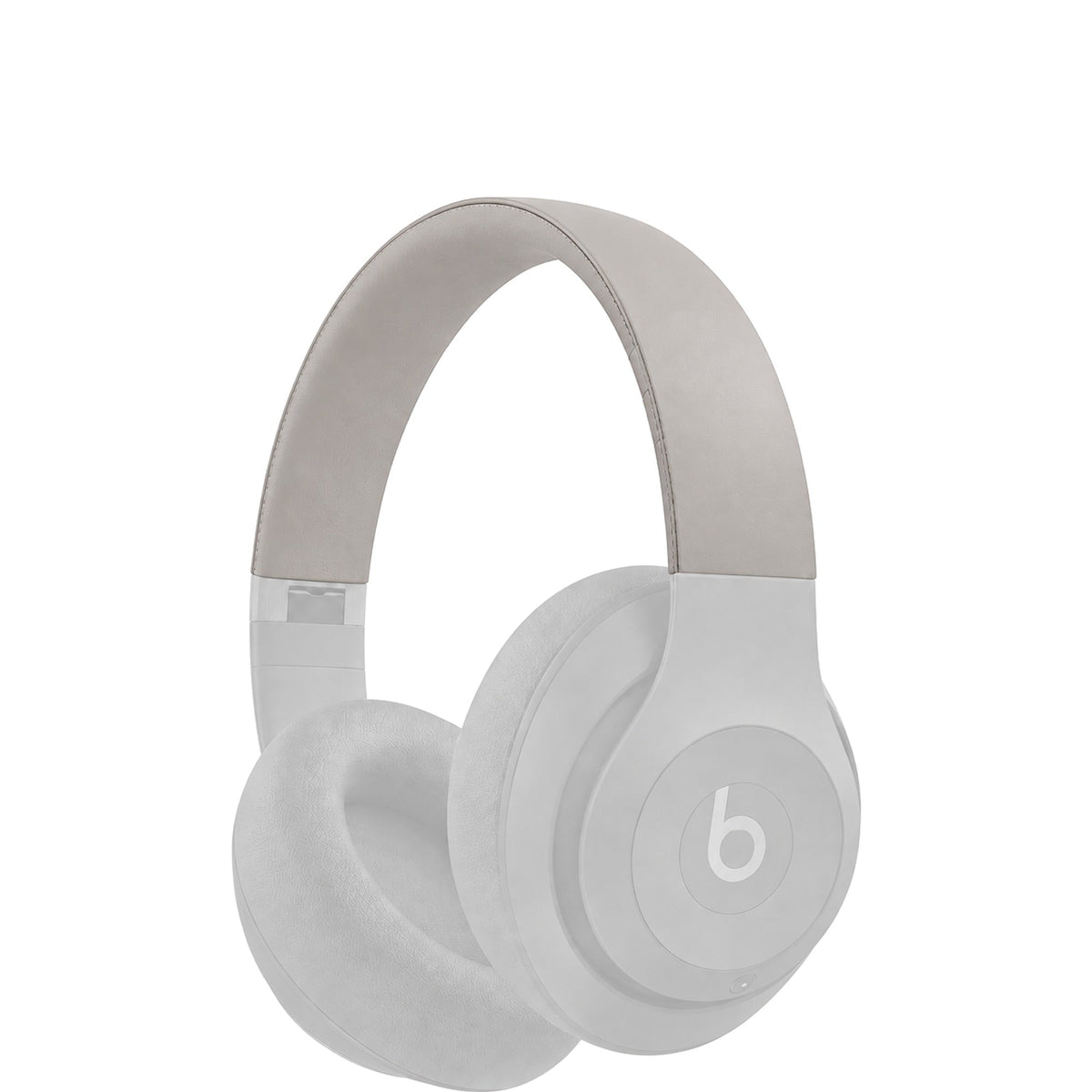 Kopfband für Beats Studio Pro, Hellgrau Kunststoff