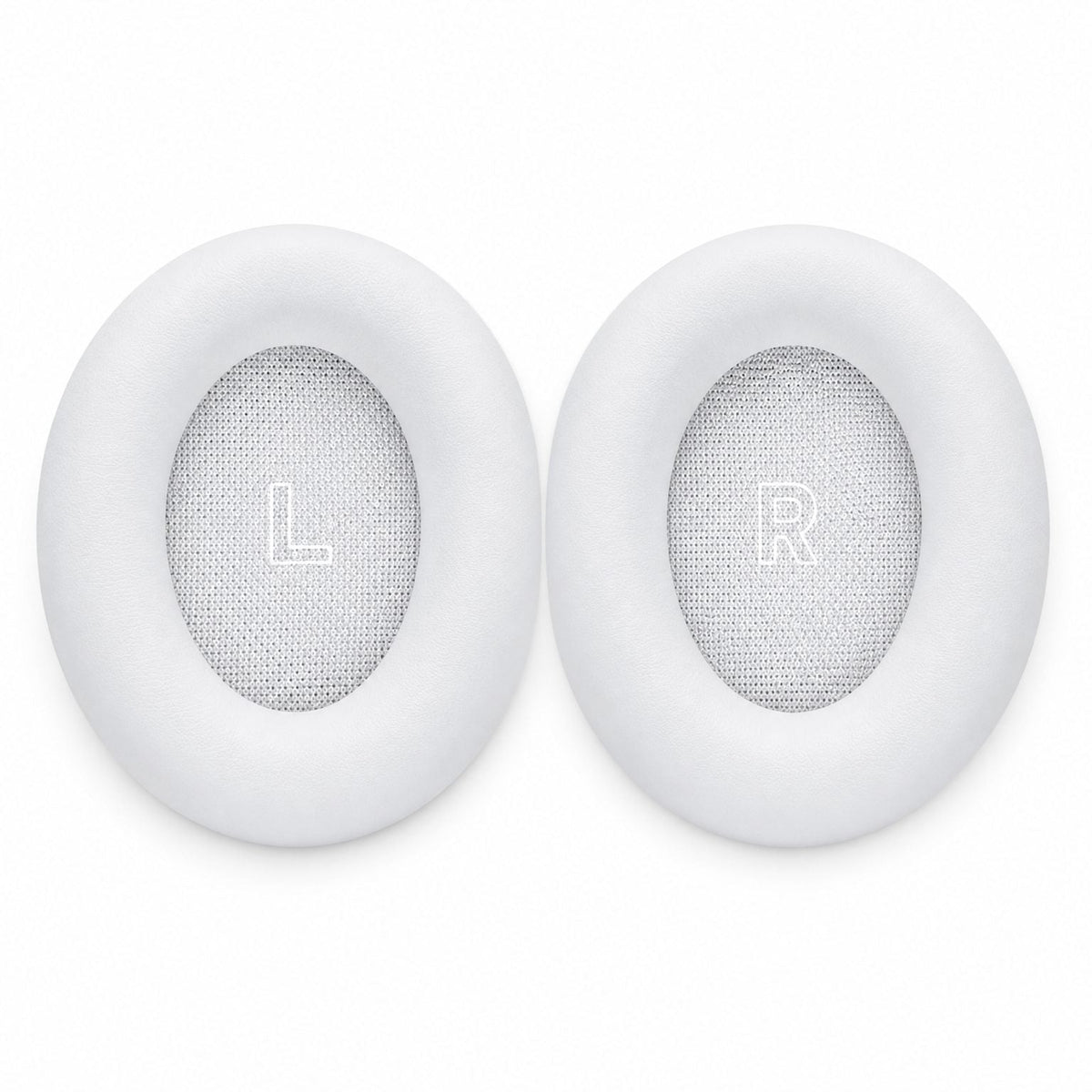 Replacement ear pads for Bose QuietComfort Ultra, White PU leather