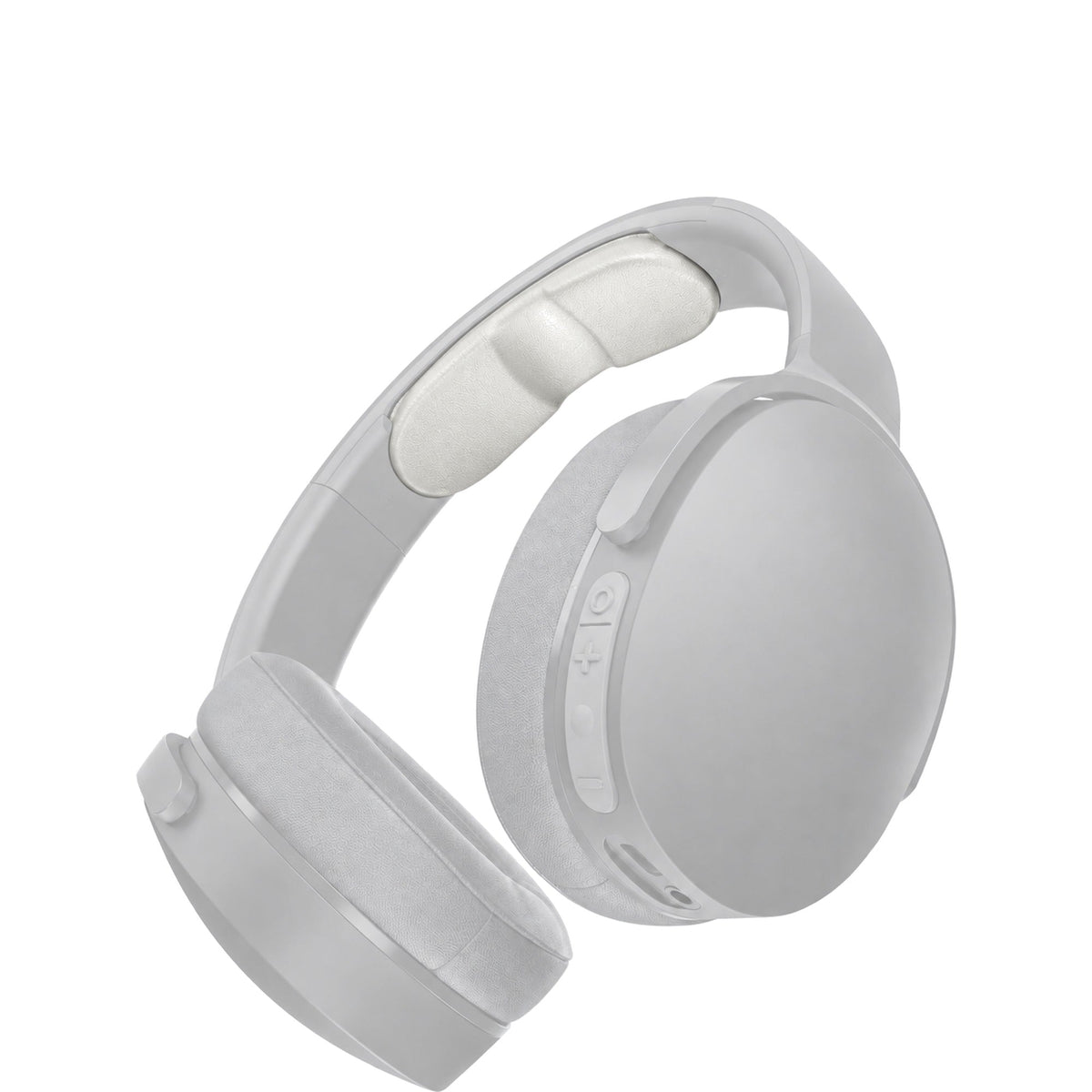 Headband for Skullcandy Hesh Evo / Crusher, White PU leather