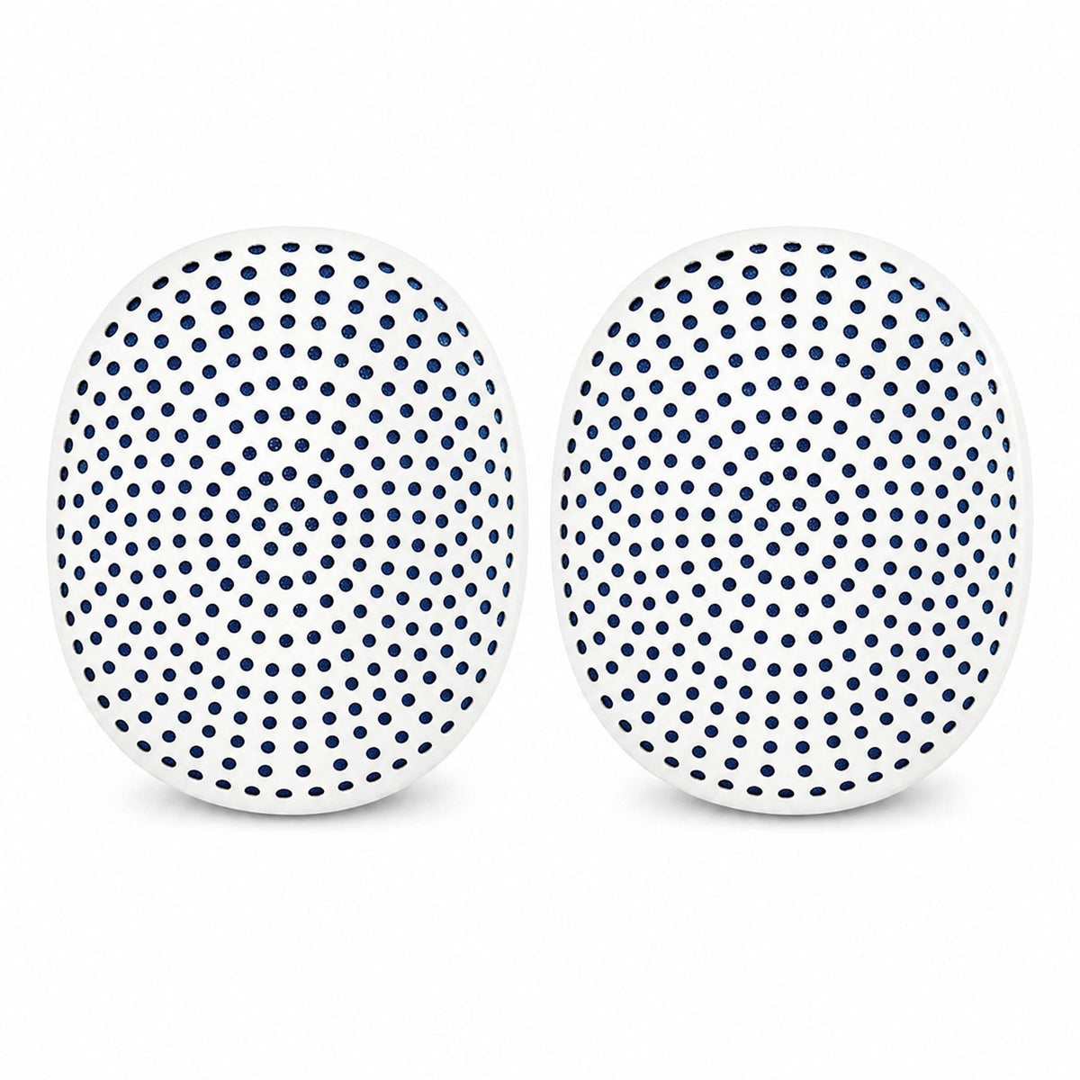 Replacement ear pads for Skullcandy Riff Series, White PU leather