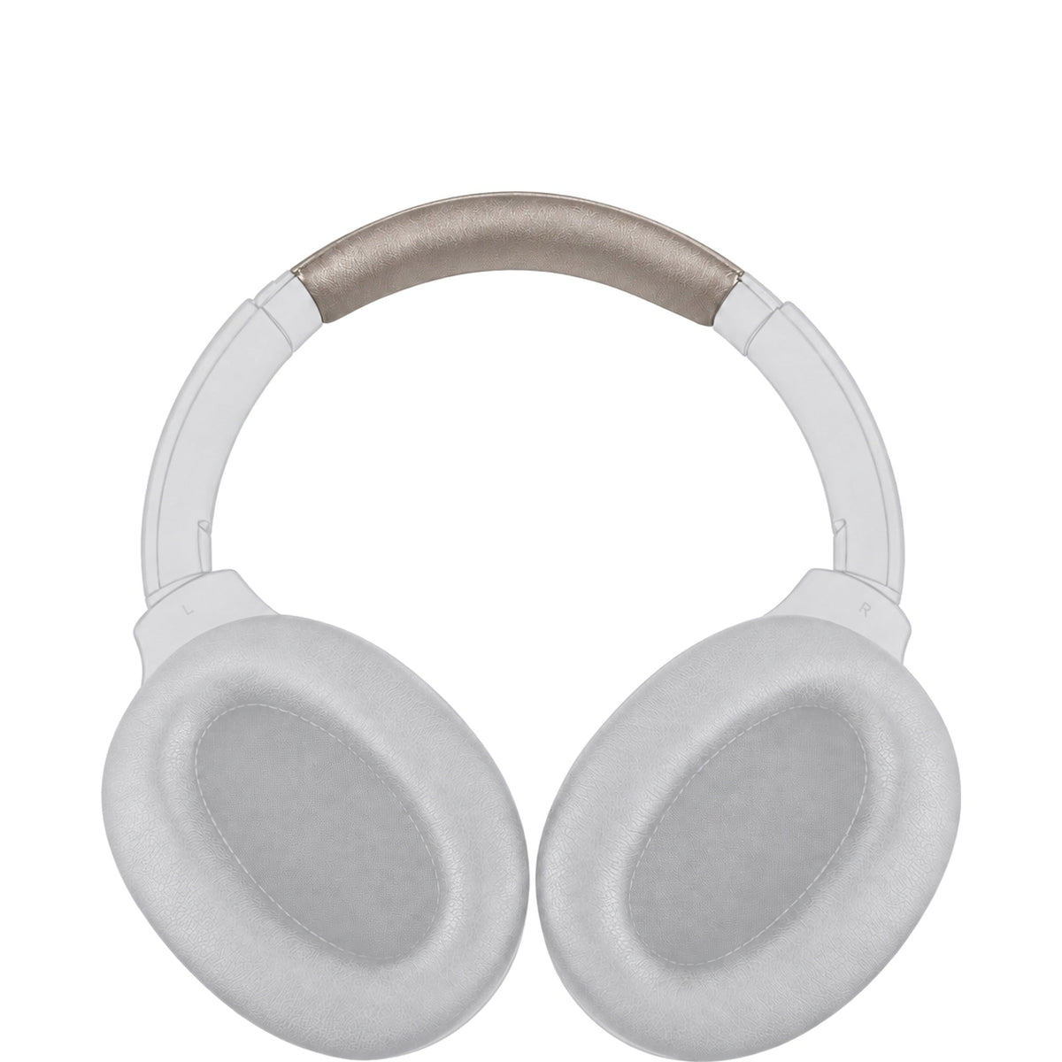 Kopfband für Sony WH-1000XM2, Gold Kunstleder