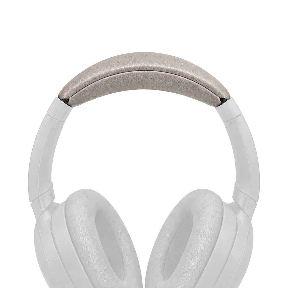 Kopfband für Sony WH-1000XM3, Silber Kunstleder