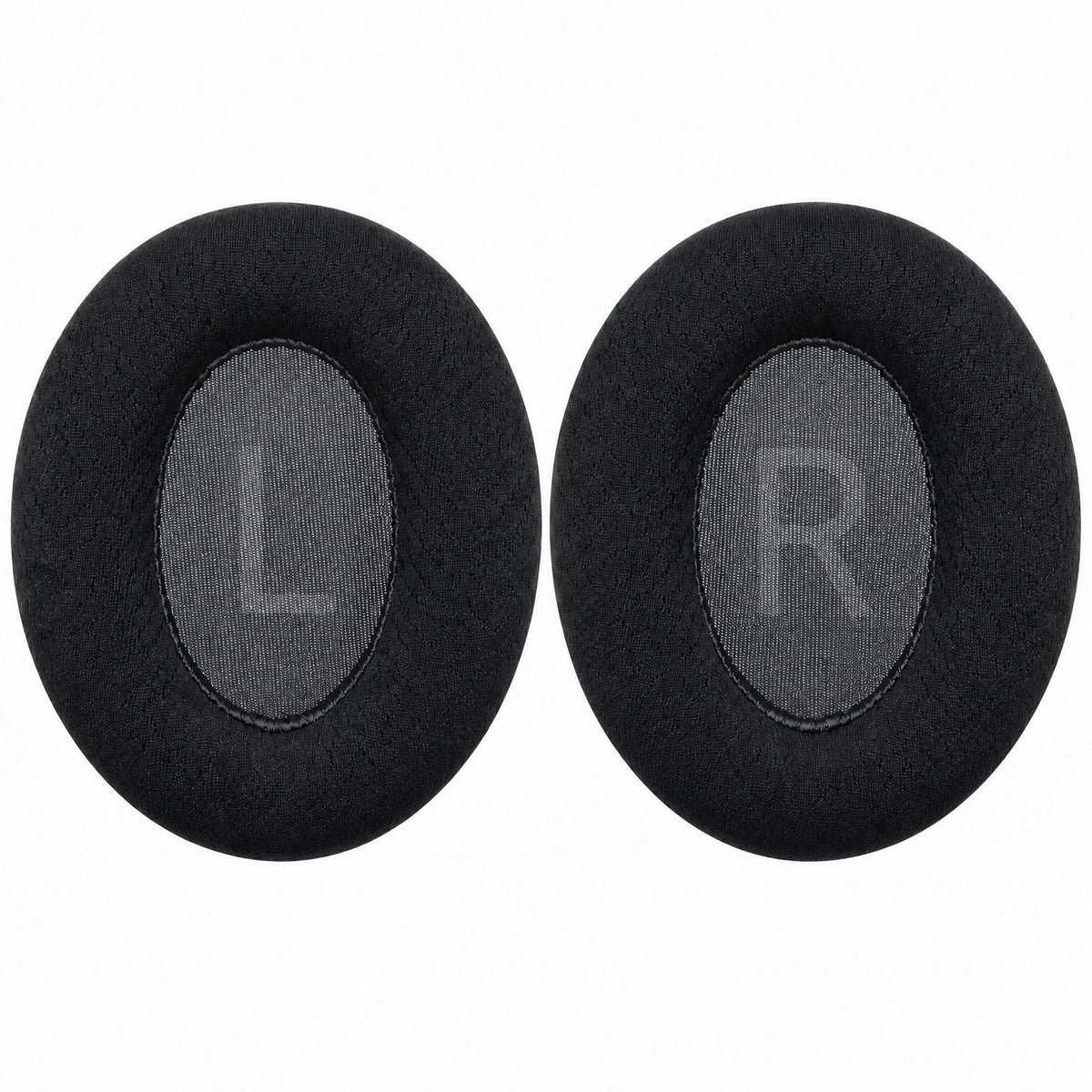 Replacement ear pads for Soundcore Life Q20 Series, Black Mesh
