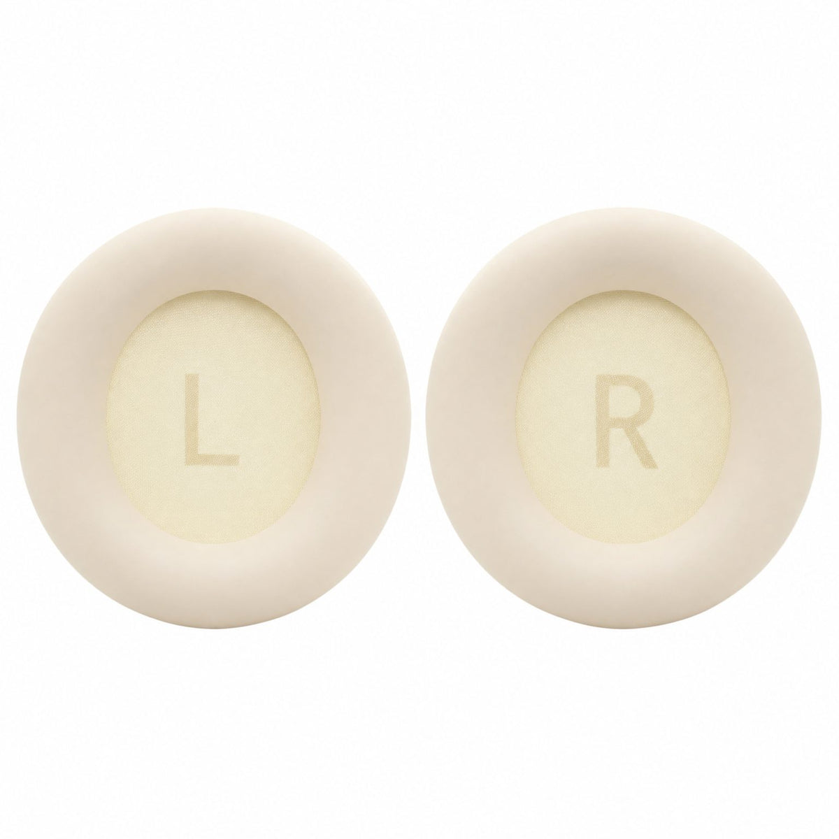 Replacement ear pads for Soundcore Space One, Cream PU leather