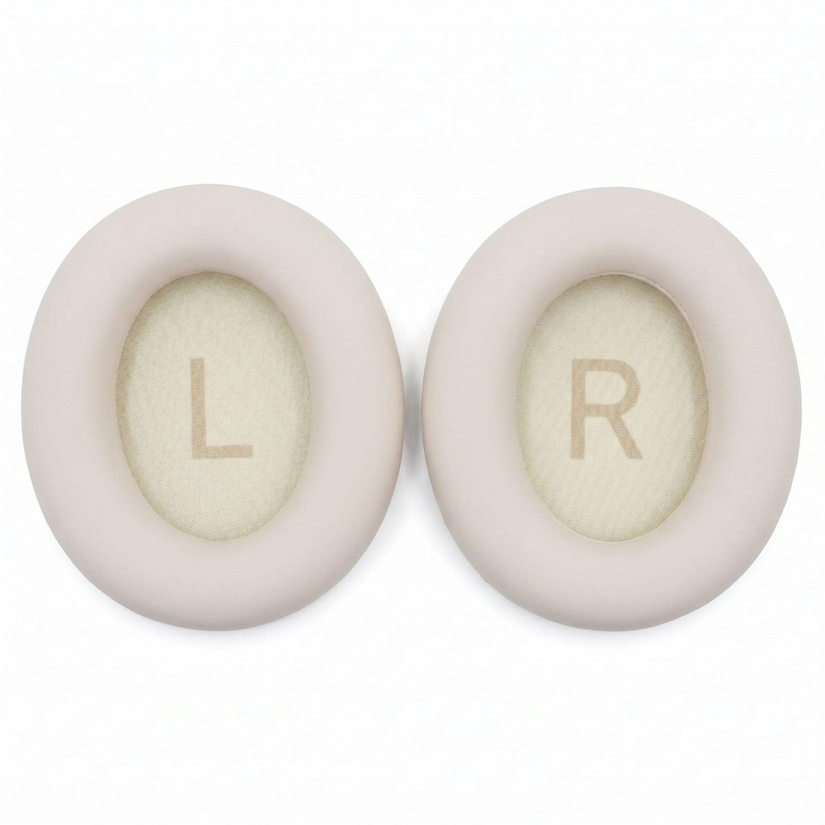 Replacement ear pads for Soundcore Space One Pro, Beige PU leather