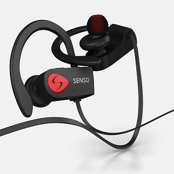 SENSO Bluetooth Headphones, Best Wireless Sports Earphones