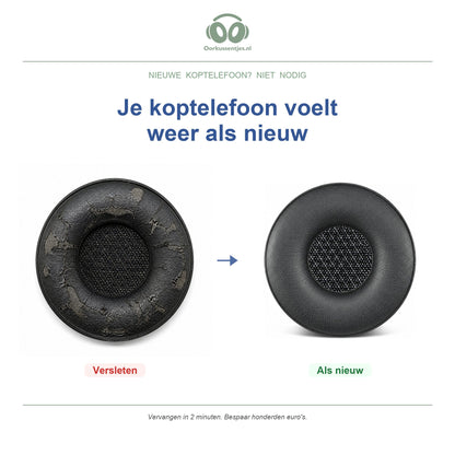 Oorkussens voor Jabra Engage 50 1e gen (Mono & Stereo) – niet voor Engage 50 II — Before and after