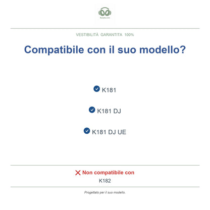 Cuscinetti per AKG K181 / K181 DJ / K181 DJ UE, modelli compatibili