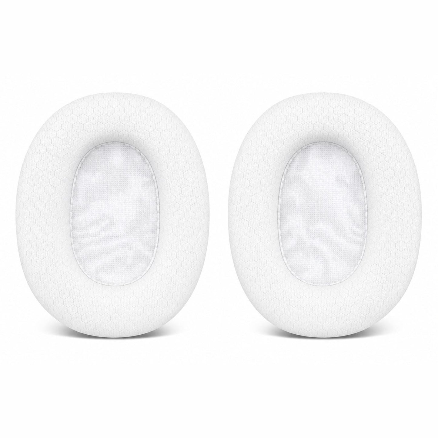 Oorkussens voor Audio-Technica M-Serie – Geschikt voor ATH-M50x, ATH-M40x, ATH-M30x en meer Wit Mesh