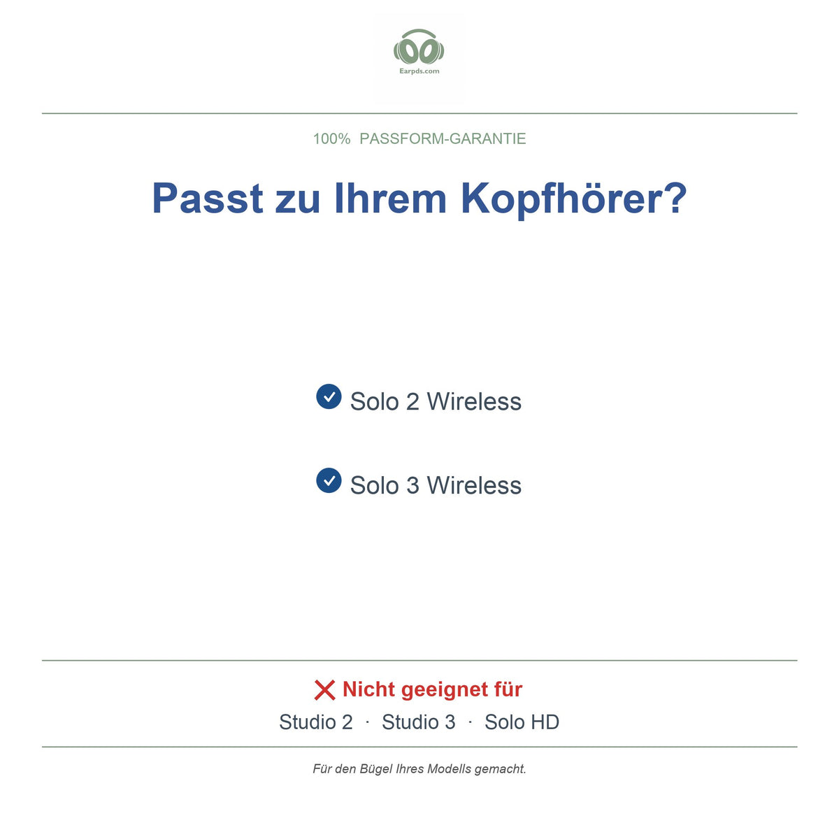 kompatible Modelle