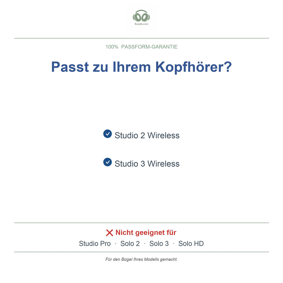 kompatible Modelle