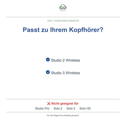 Kopfband für Beats Studio 3, kompatible Modelle