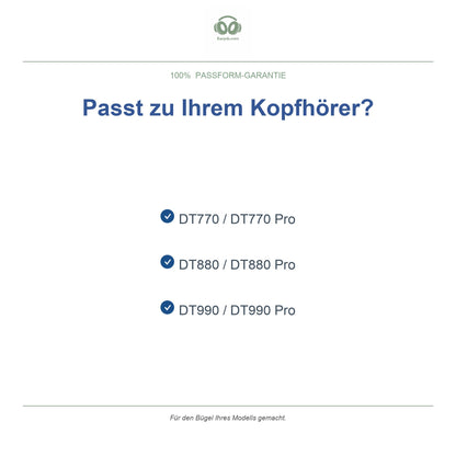 Kopfband für Beyerdynamic DT770 Pro, kompatible Modelle