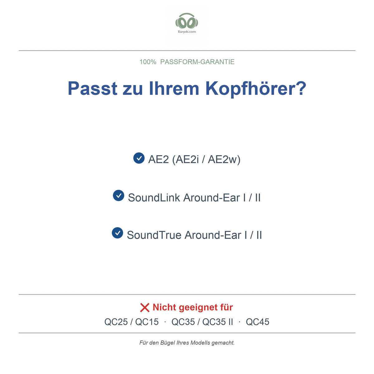 kompatible Modelle