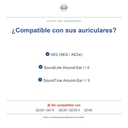 Diadema de repuesto para Bose AE2, modelos compatibles