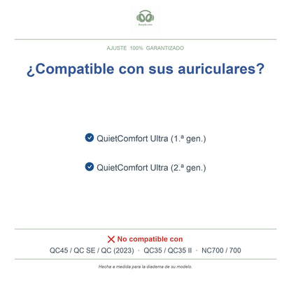 Diadema de repuesto para Bose QC Ultra, modelos compatibles