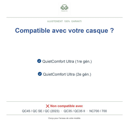 Arceau pour Bose QC Ultra, modèles compatibles
