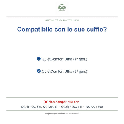 Archetto per Bose QC Ultra, modelli compatibili