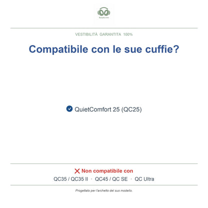 Archetto per Bose QC25, modelli compatibili