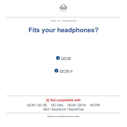 Headband for Bose QC35, compatible models