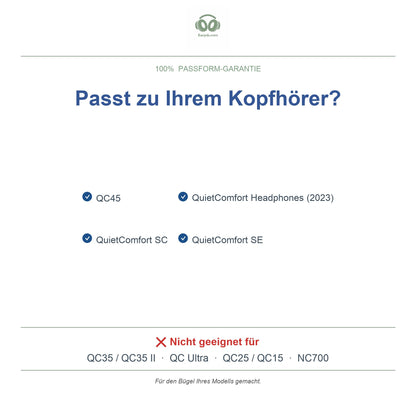 Kopfband für Bose QC45, kompatible Modelle