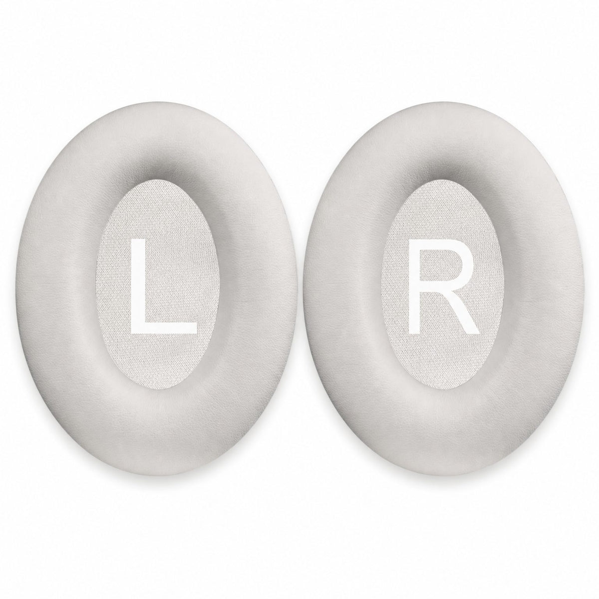 Replacement ear pads for Bose QC45 Series, White PU leather
