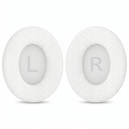 Oorkussens voor Bose QC45 Serie – Geschikt voor QC45, QC SE, QuietComfort 2023 en meer Wit Mesh