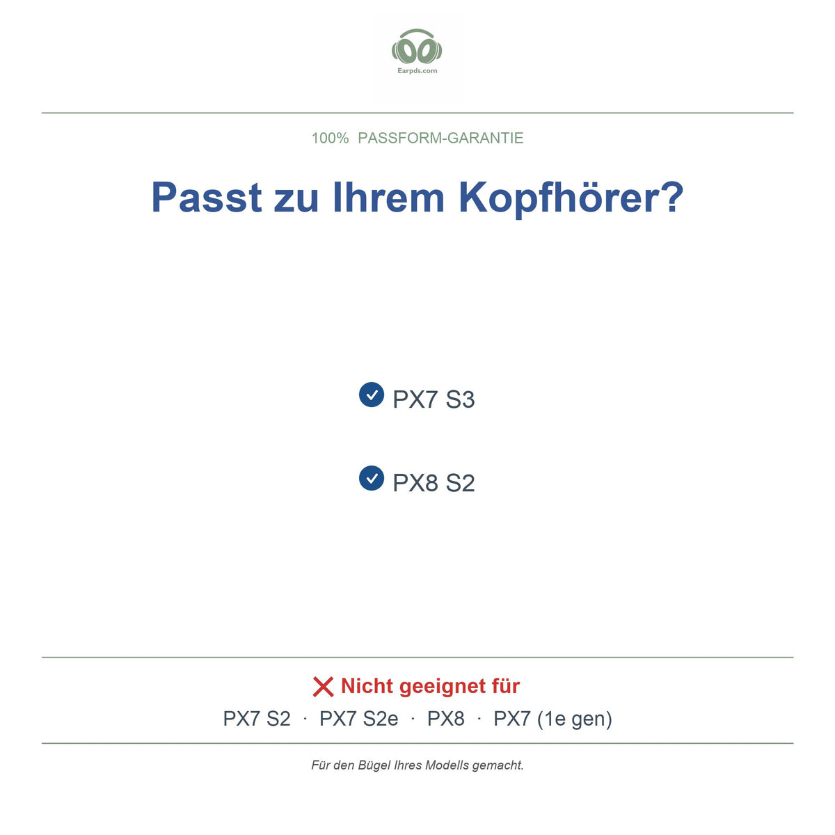 kompatible Modelle