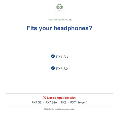 Headband for Bowers & Wilkins PX7 S3 / PX8 S2, compatible models