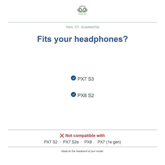 Kopfband für Bowers & Wilkins PX7 S3 / PX8 S2, kompatible Modelle