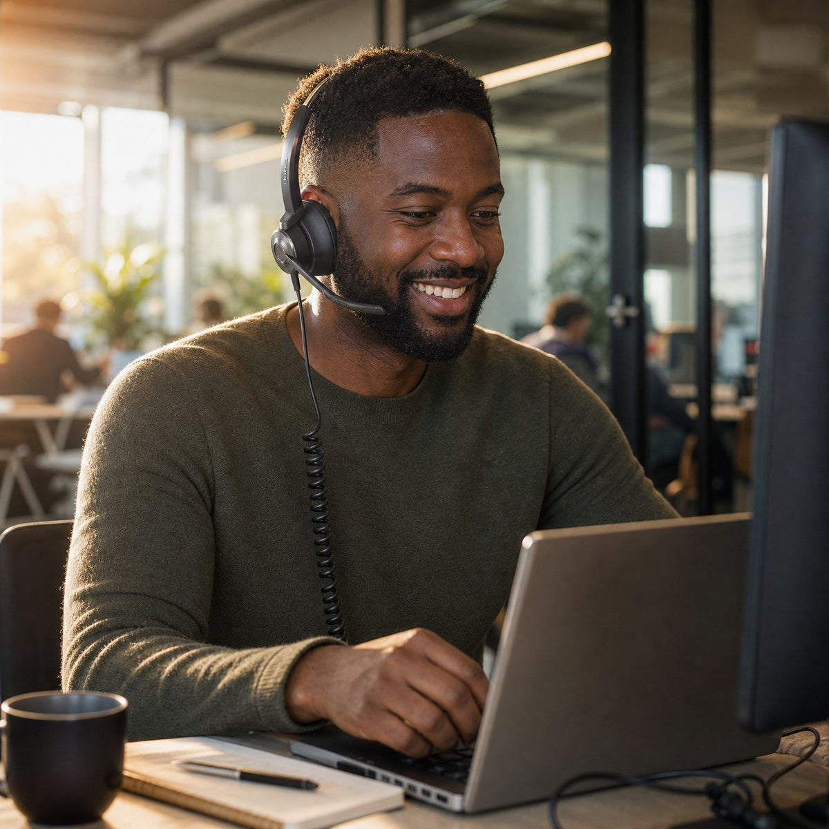 Oorkussens voor Jabra Engage 50 1e gen (Mono & Stereo) – niet voor Engage 50 II — Lifestyle