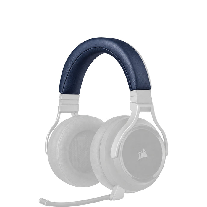 Kopfband für Corsair Virtuoso RGB Wireless, Blau Kunstleder