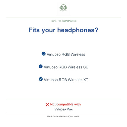 Headband for Corsair Virtuoso RGB Wireless, compatible models