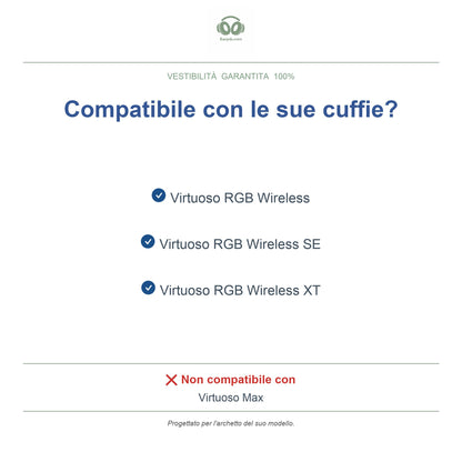 Archetto per Corsair Virtuoso RGB Wireless, modelli compatibili