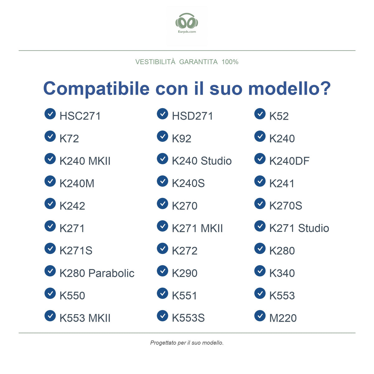 Cuscinetti per AKG serie K240 / K271