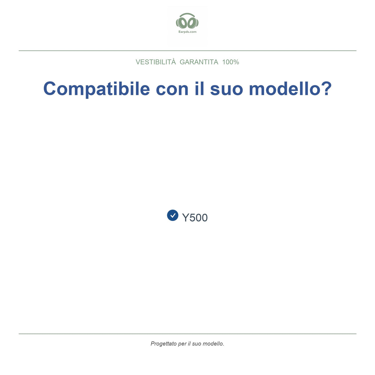 Cuscinetti di ricambio per AKG Y500, modelli compatibili
