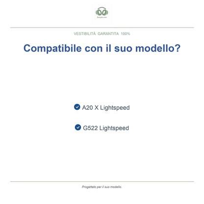 Cuscinetti di ricambio per Logitech G522 / A20 X, modelli compatibili