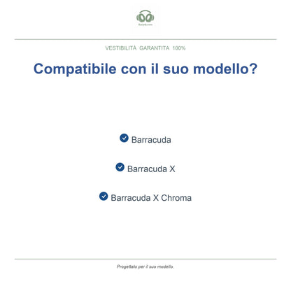 Cuscinetti di ricambio per Razer serie Barracuda, modelli compatibili