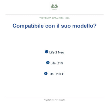 Cuscinetti di ricambio per serie Soundcore Life Q10, modelli compatibili