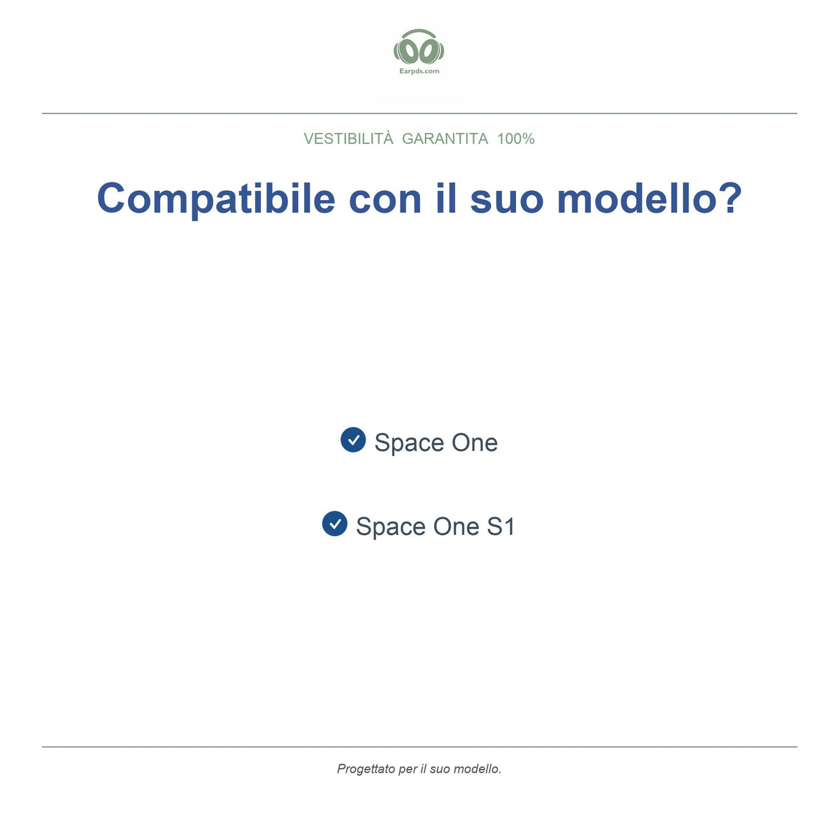 Cuscinetti per Soundcore Space One