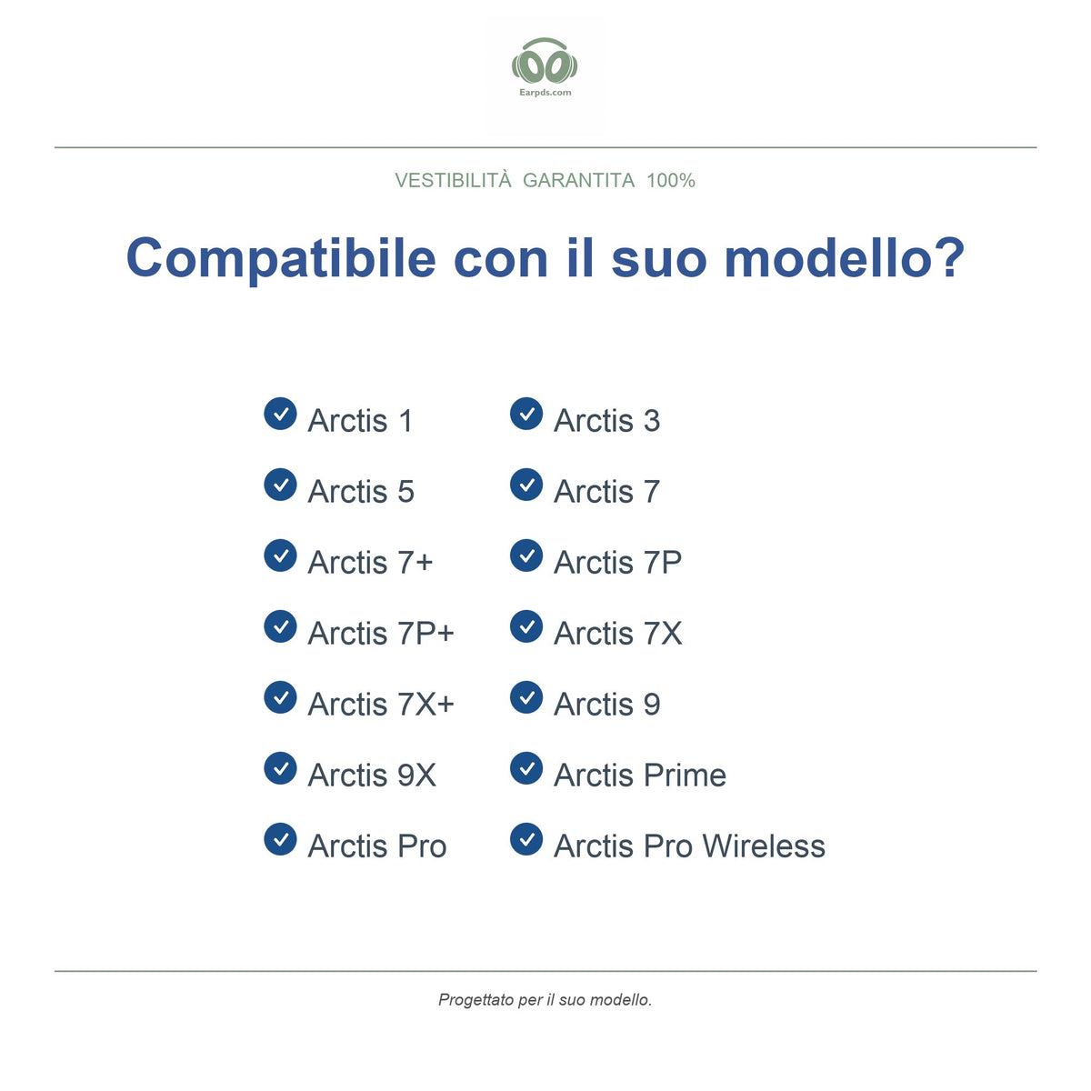 Cuscinetti per SteelSeries serie Arctis
