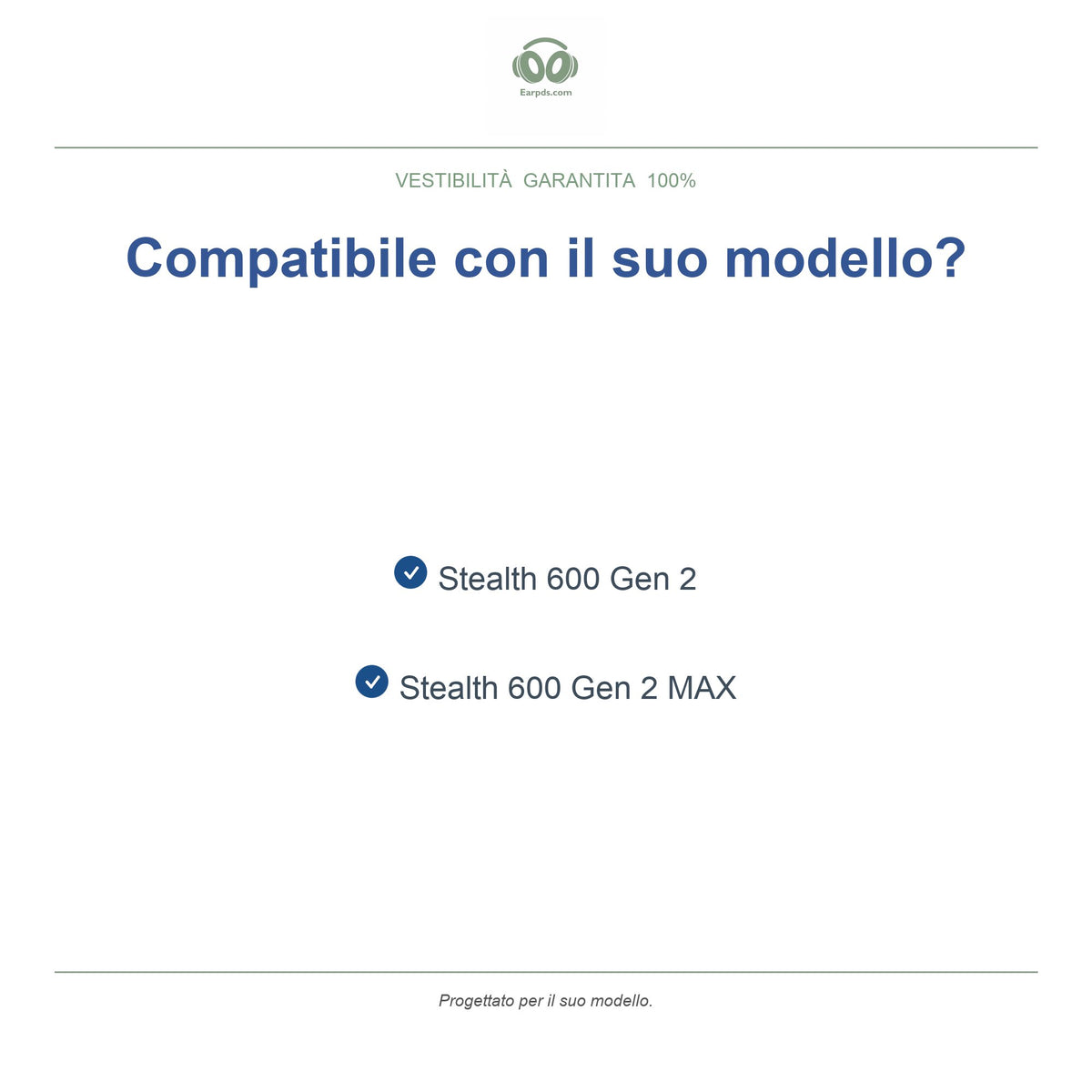 Cuscinetti di ricambio per Turtle Beach Stealth 600 Gen 2, modelli compatibili
