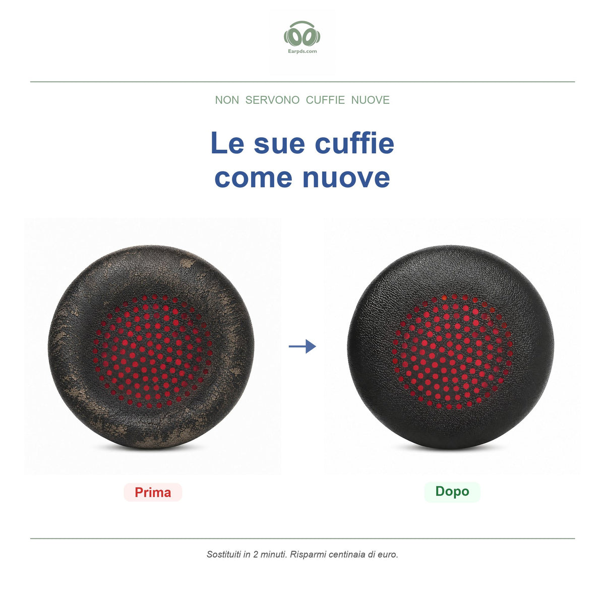 Cuscinetti per Poly Blackwire serie C3200