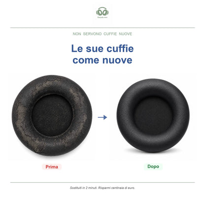Cuscinetti di ricambio per Razer serie Kraken V1, prima e dopo