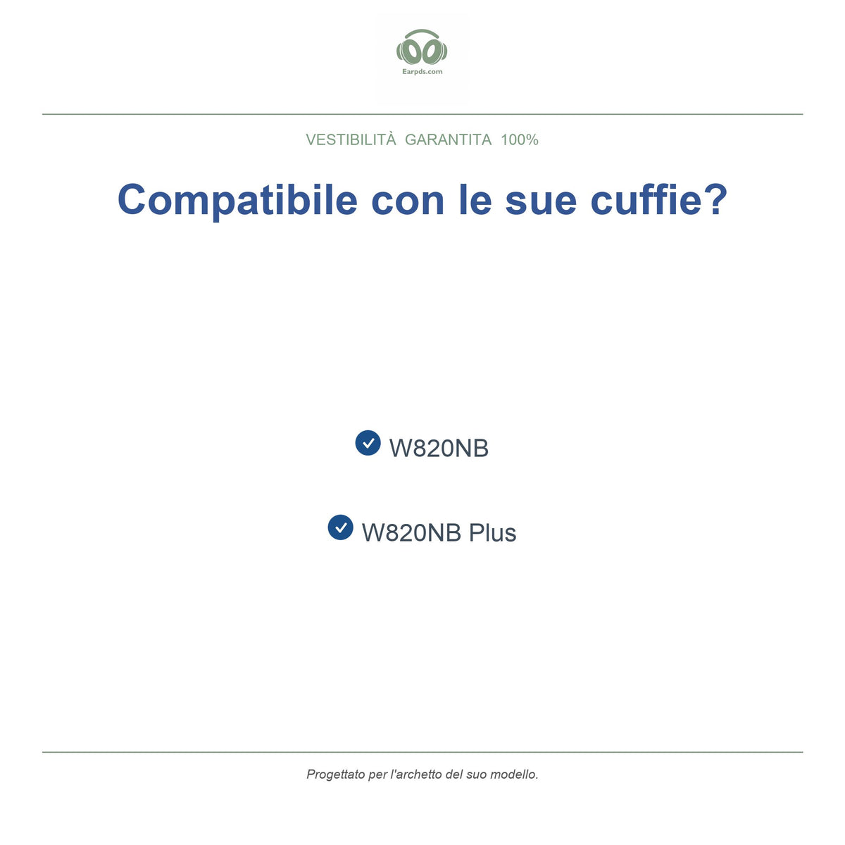 Archetto per Edifier W820NB, modelli compatibili