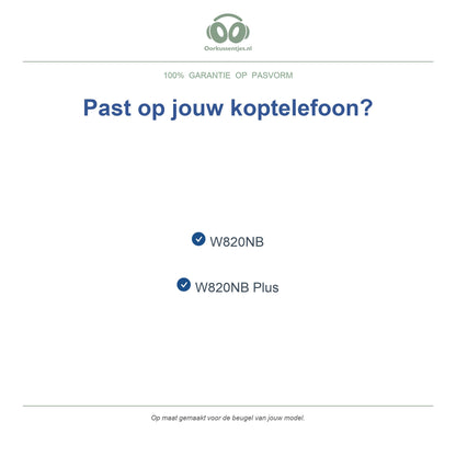 Kopfband für Edifier W820NB – Ersatz-Kopfhörer-Kopfband, passend für W820NB und W820NB Plus – kompatible Modelle
