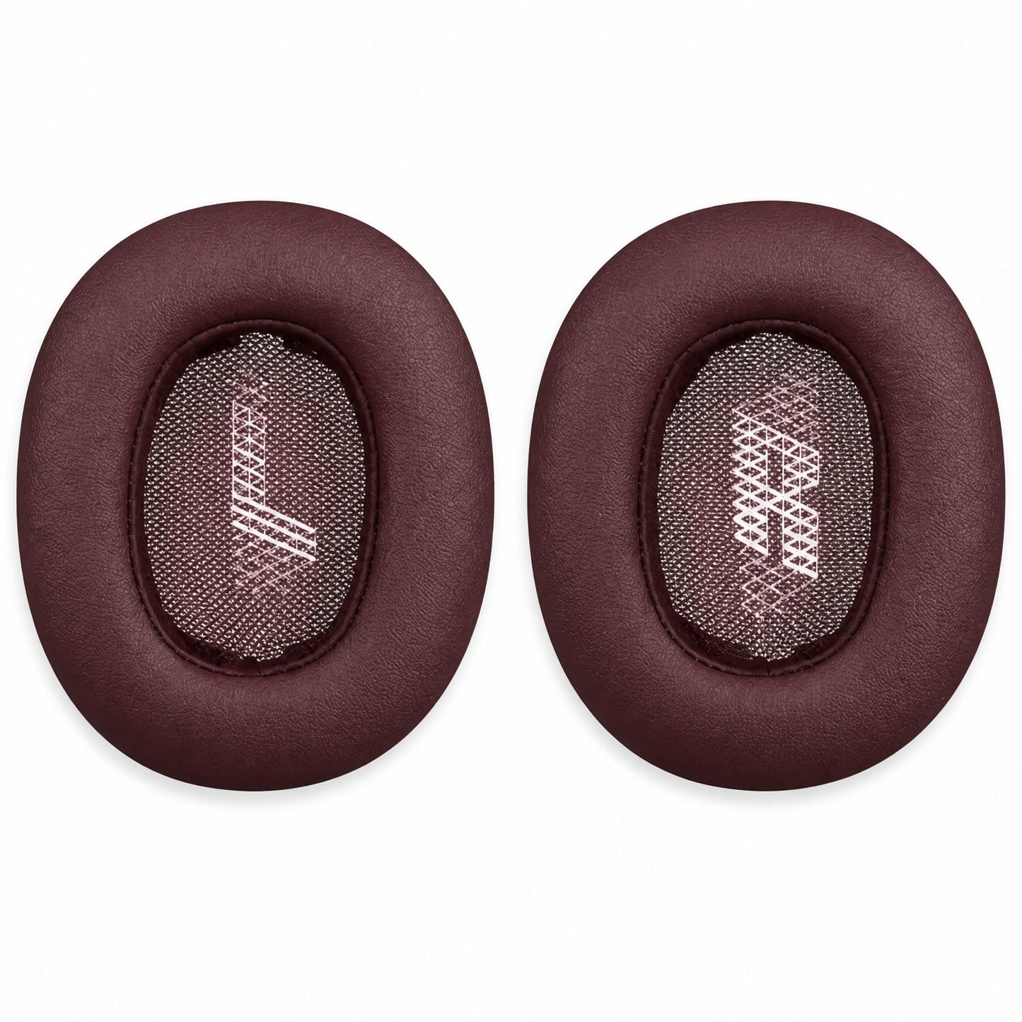 Oorkussens voor JBL E55BT – Geschikt voor JBL E55BT Bordeauxrood Kunstleer