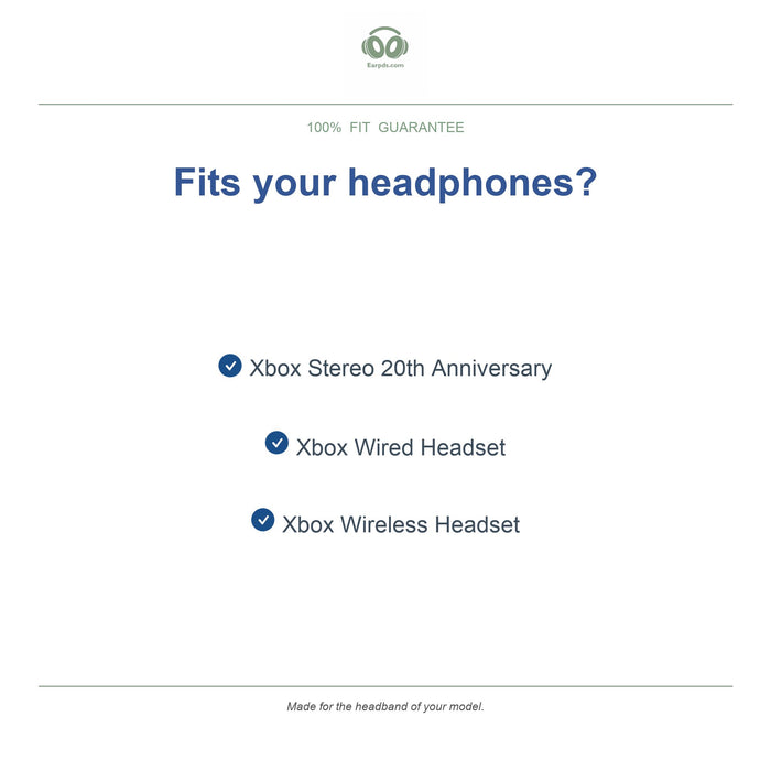 Headband for Microsoft Xbox Wireless Headset, compatible models