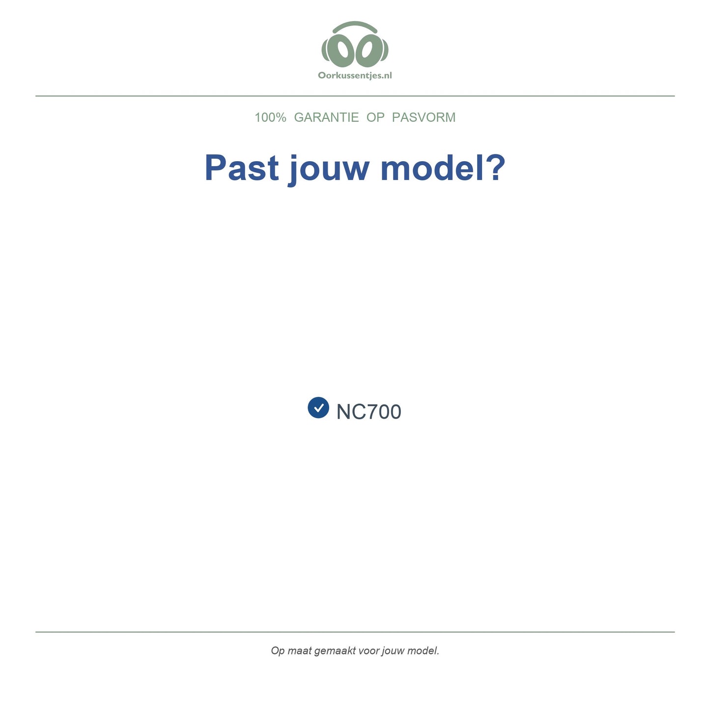 Oorkussens voor Bose NC 700 – Geschikt voor Bose NC 700 — Compatible models